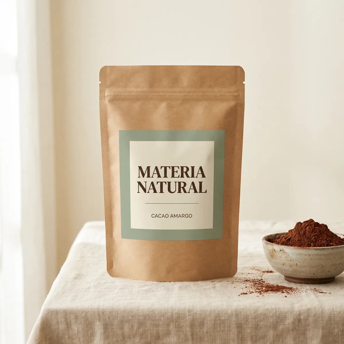 Cacao amargo en polvo (Theobroma cacao)