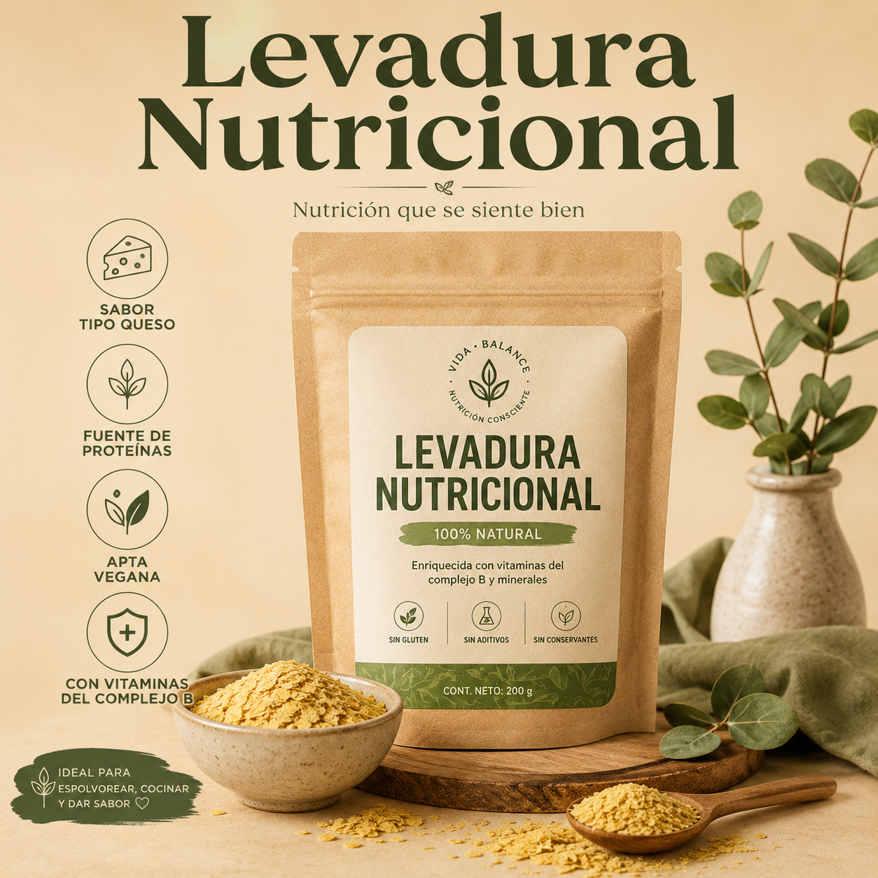 Levadura nutricional