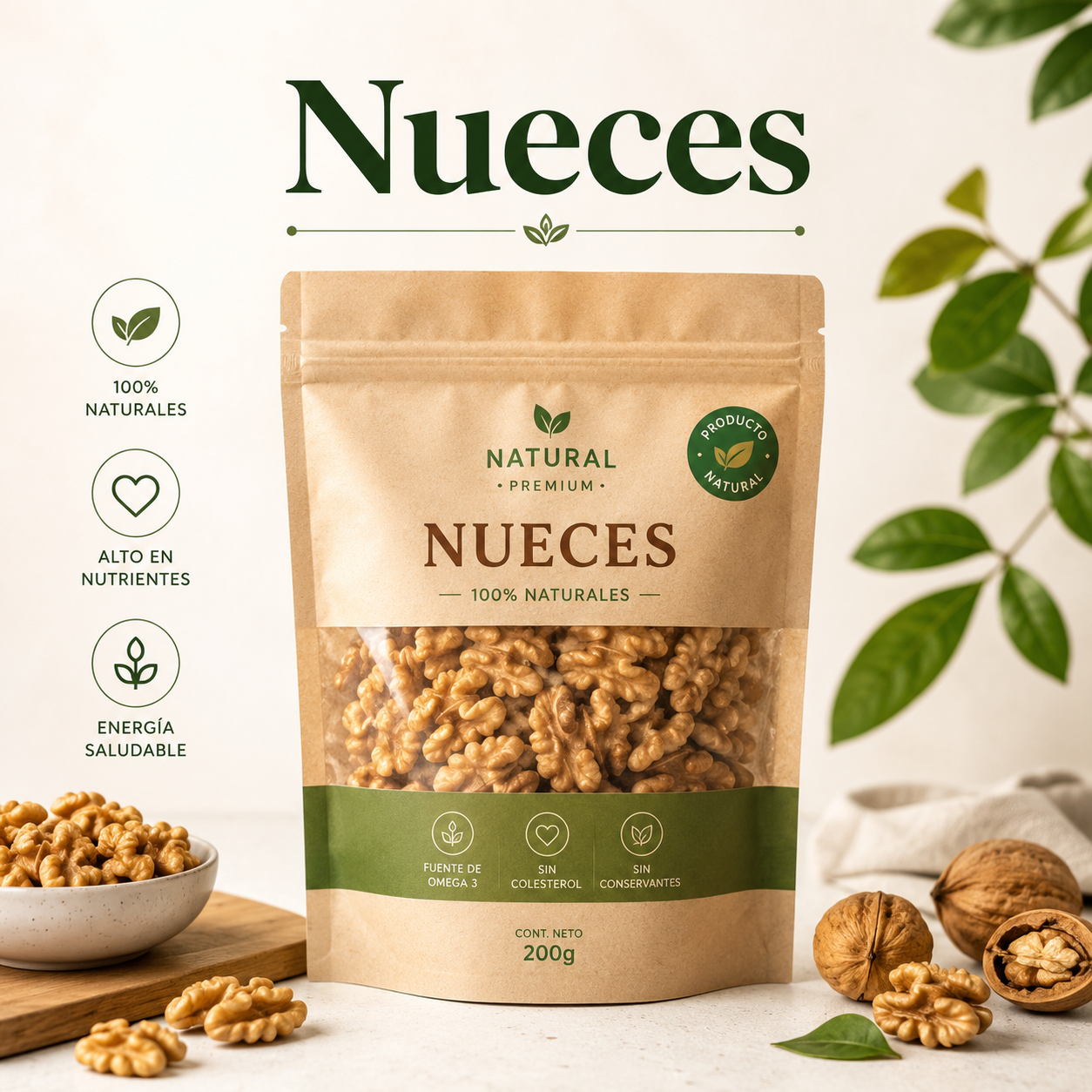 Nueces (Juglans regia)