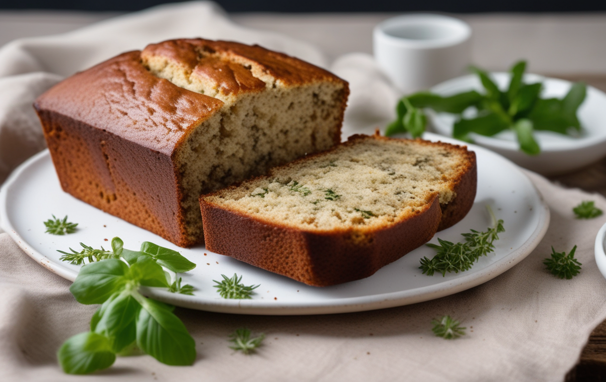 Budín de avena arrollada