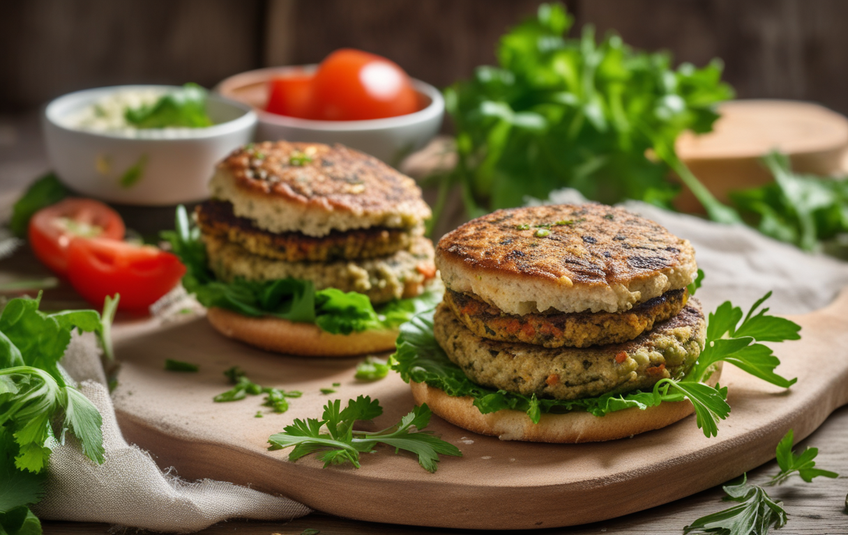 Hamburguesas de quinoa