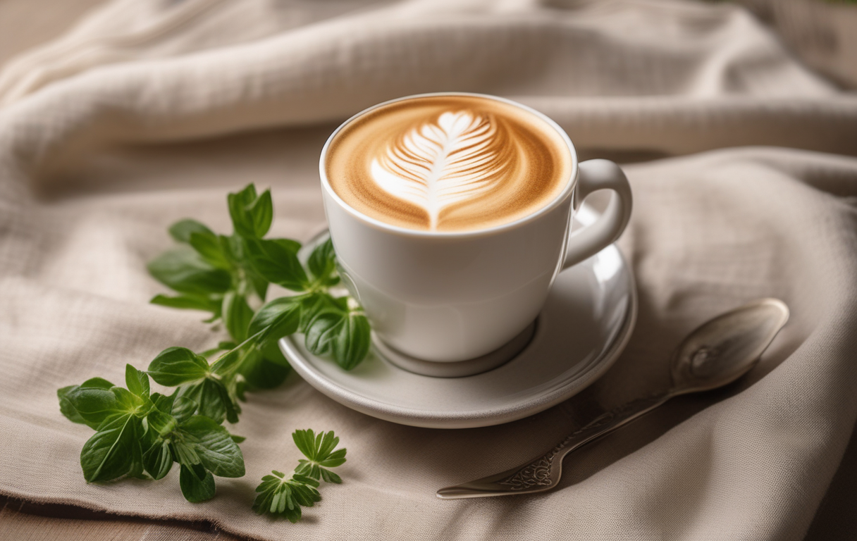 Latte de maca peruana