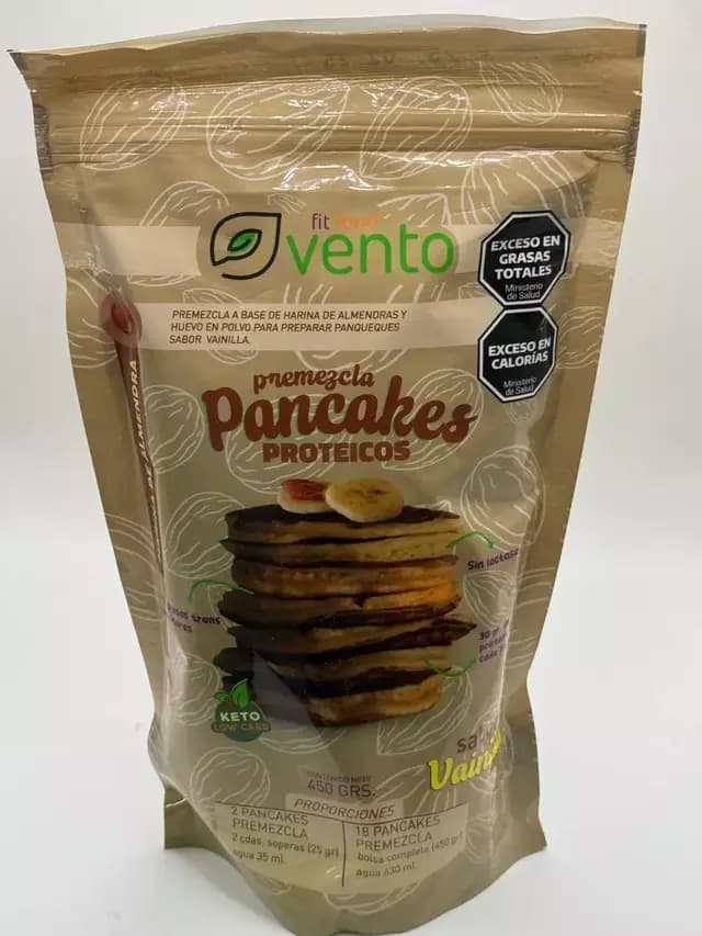 Premezcla para pancakes proteica keto Vento FIT