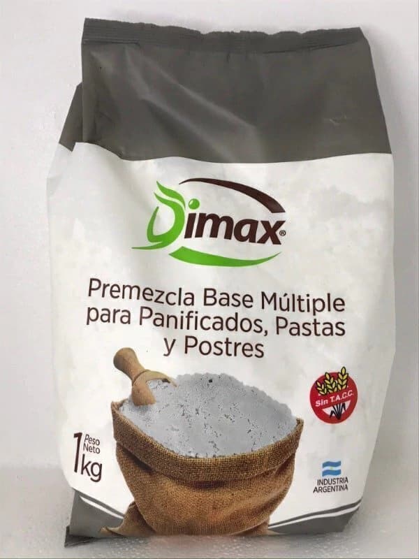 Premezcla universal x1 kg Dimax libre de gluten