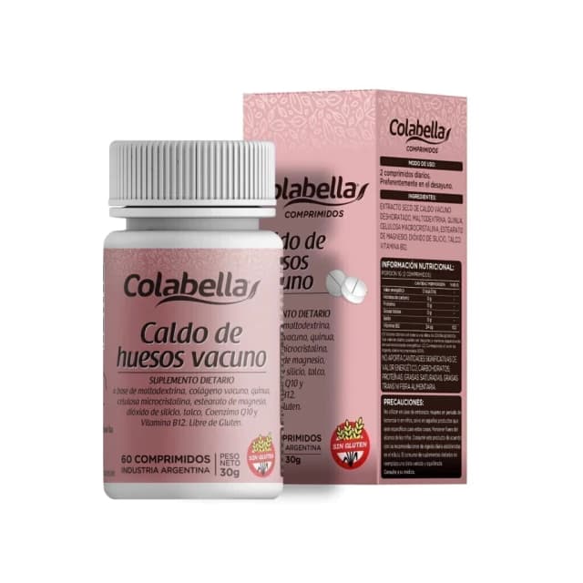 Caldo de huesos x60 comprimidos Colabella
