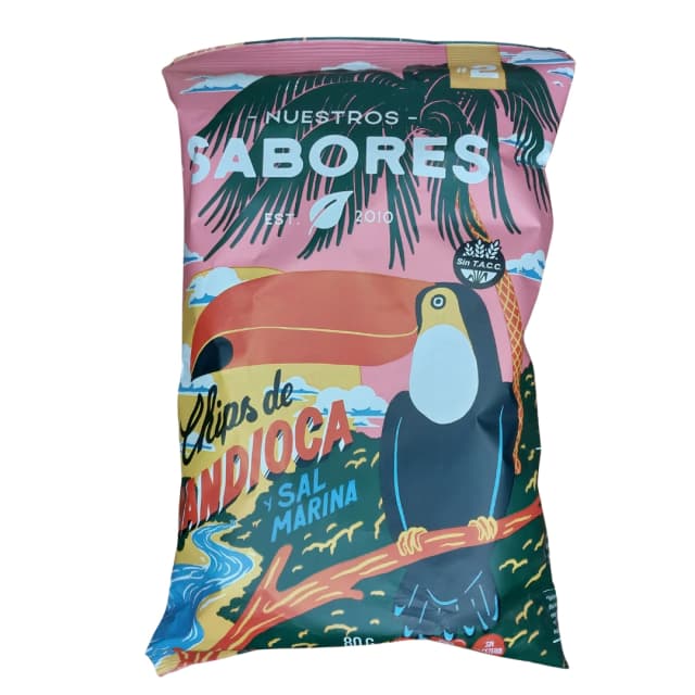chips de mandioca Nuestros sabores