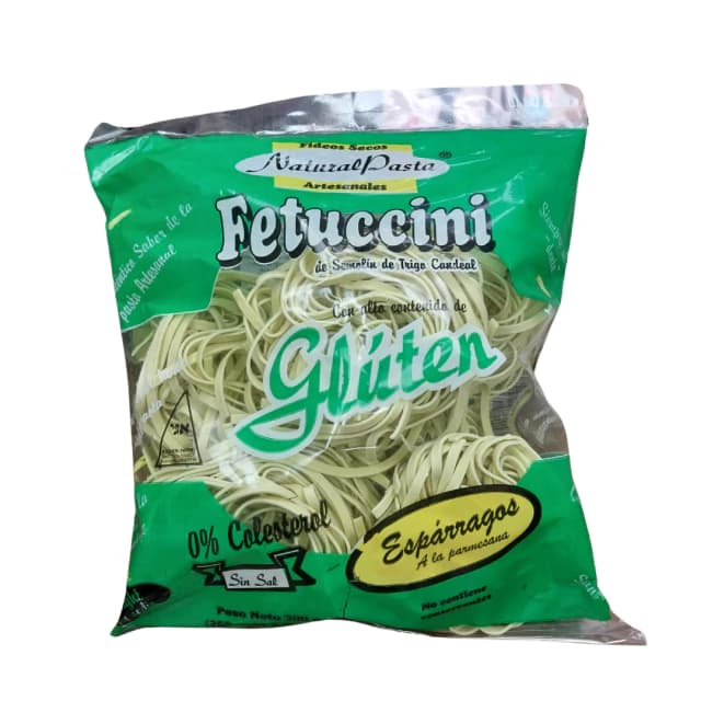 fideos gluten , esparragos , sin sal