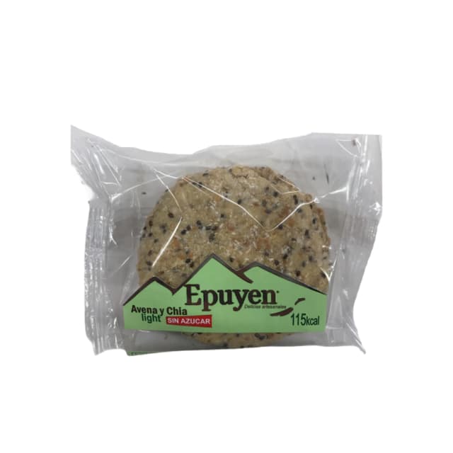 Alfajor de chía y avena sin azúcar Epuyen