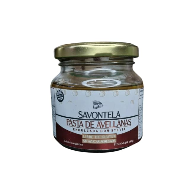 pasta de avellana savona x180gr