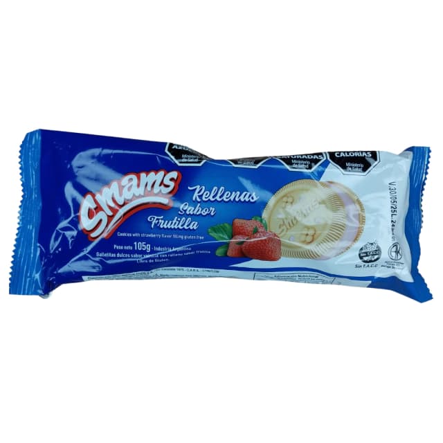Rellenas frutilla smams