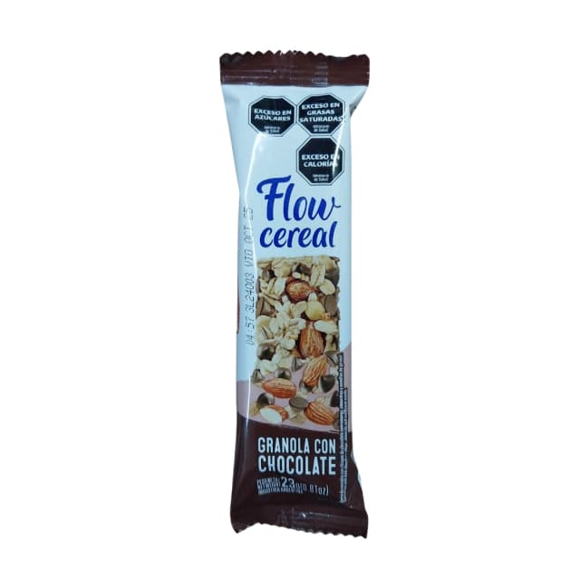 Barritas de granola con chocolate Georgalos