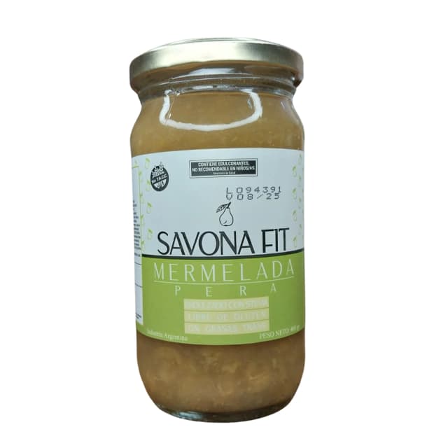 Mermelada de pera savona x400gr