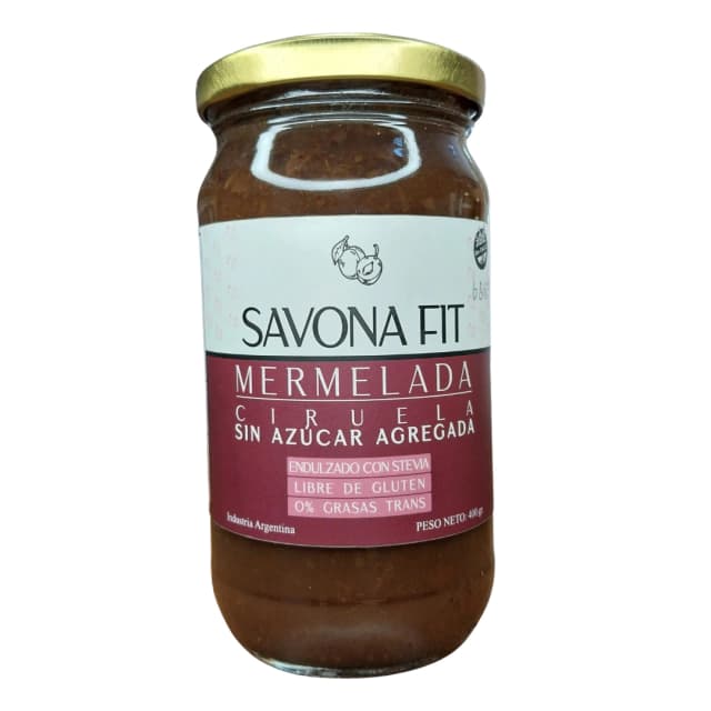 Mermelada ciruela savona x400gr