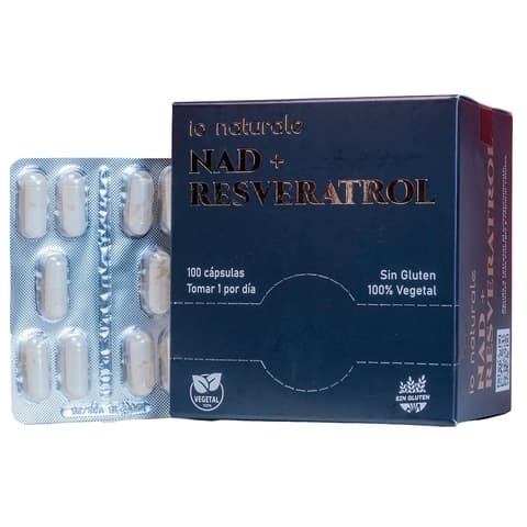 Nad+resveratrol en blister Io Naturale