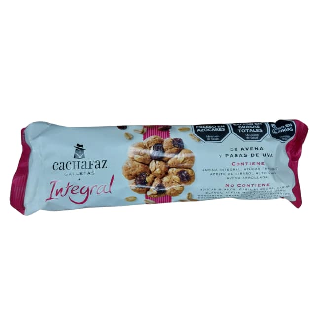 Cachafaz avena y pasas de uva
