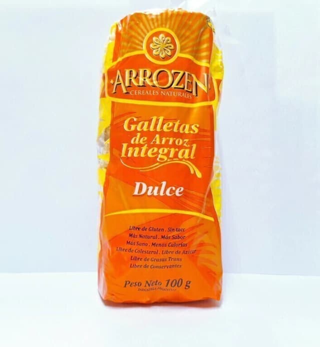 Galleta de arroz dulce Arrozen 100gr integral