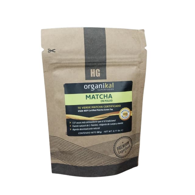 matcha en polvo x50gr Organikal