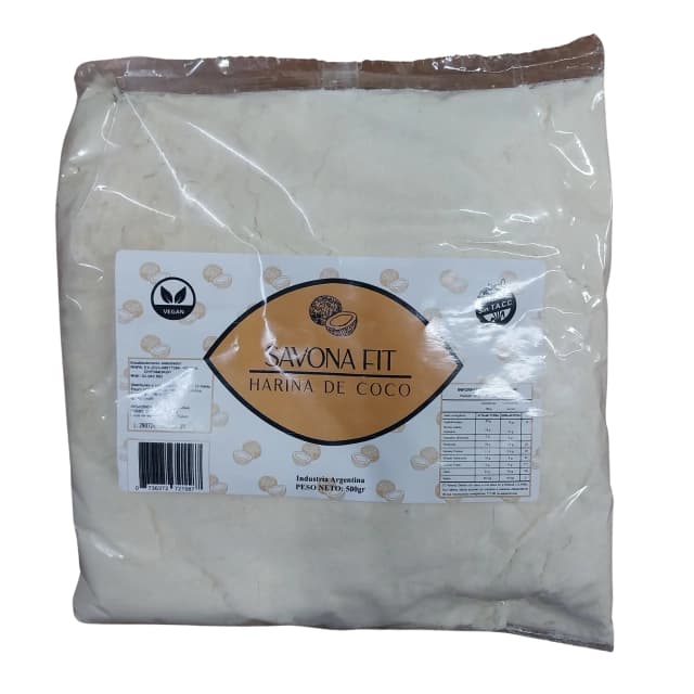 Harina de coco sin tacc Savona Fit x500gr