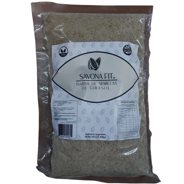Harina de girasol sin tacc Savona fit x 500gr