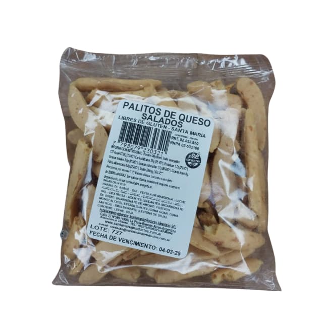 Palitos de queso Santa María