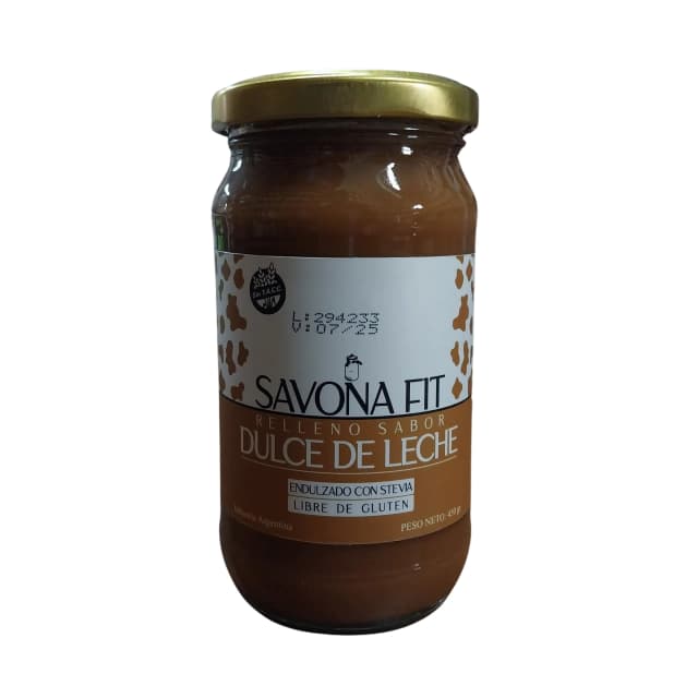Dulce de leche clásico sin azúcar Savona Fit
