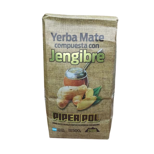 yerba mate con jengibre, piper pol