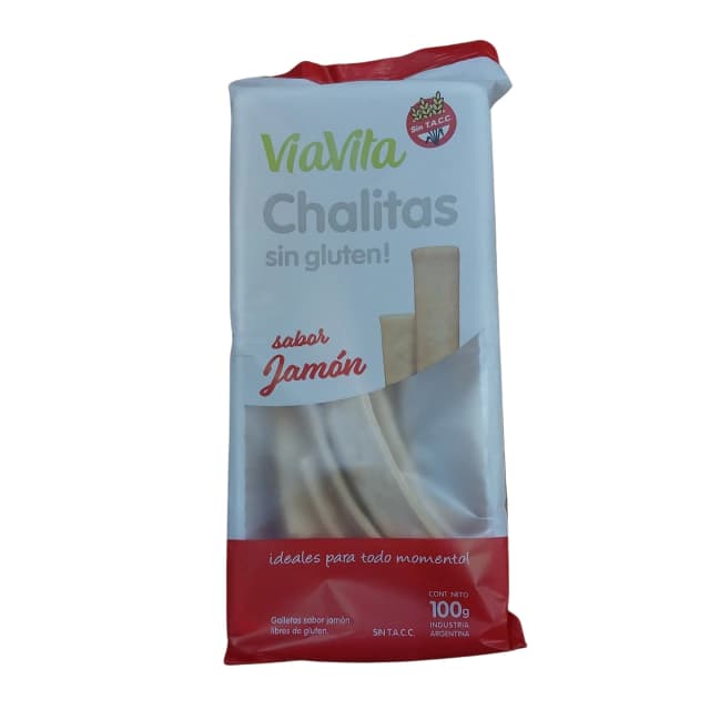Chalitas de jamón Via Vita Sin tacc