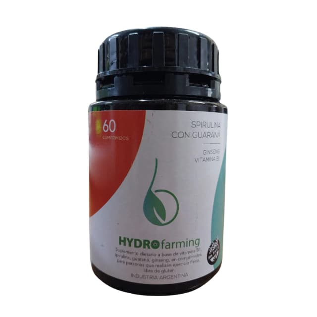 Spirulina con Guaraná de 60 comprimidos Bogado