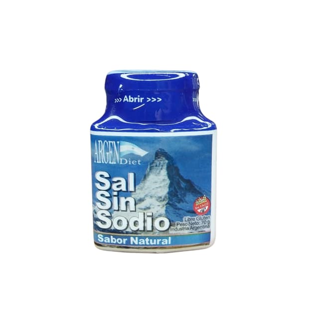 Argendiet sal sin sodio natural