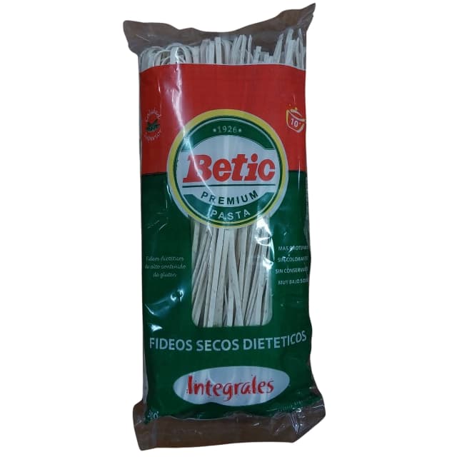 Fideos tallarín integrales Betic
