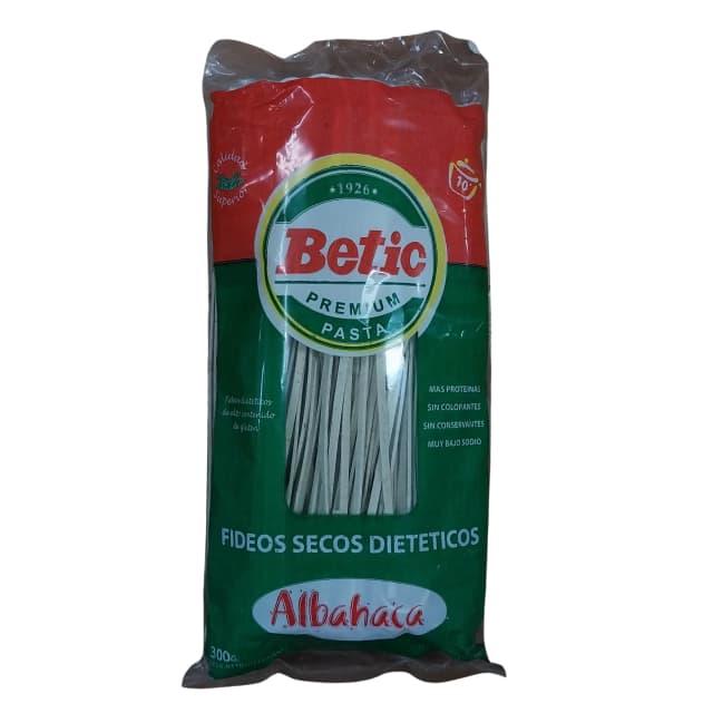 Fideos tallarin de albahaca Betic