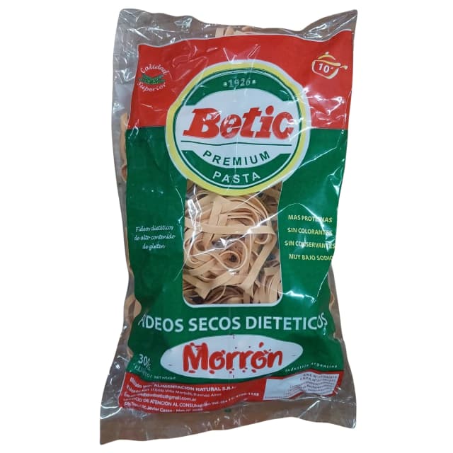 Fideos nido de morrón Betic