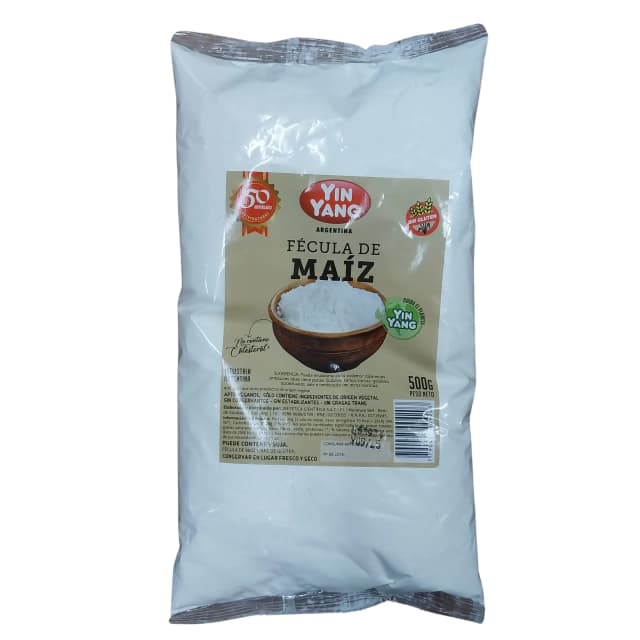 Fecula de maiz sin tacc Yin Yang x500 gr