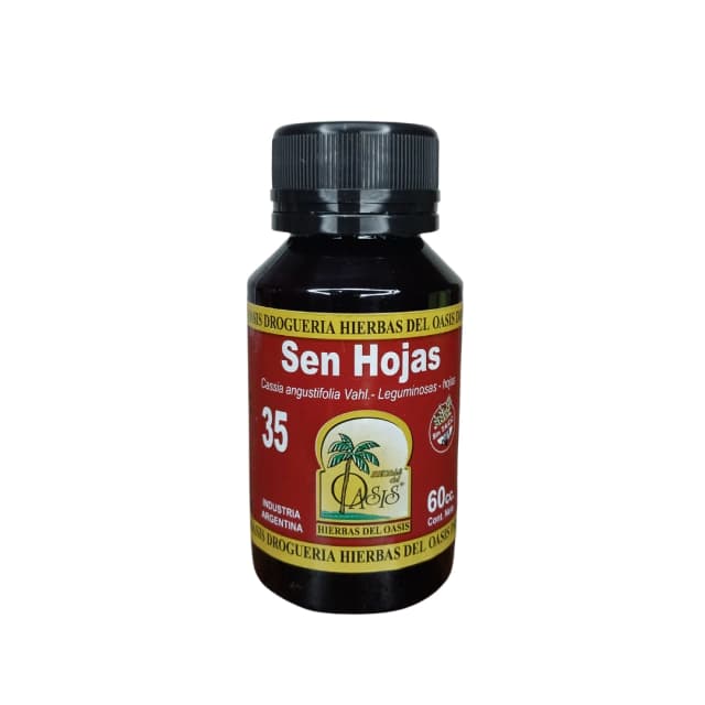 tintura madre sen hojas x60cc Hierbas del Oasis