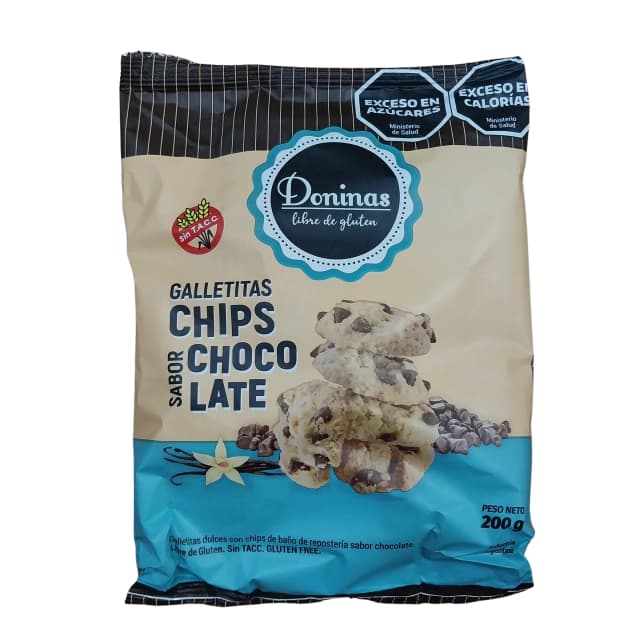 Galletitas de chips de chocolate Doninas