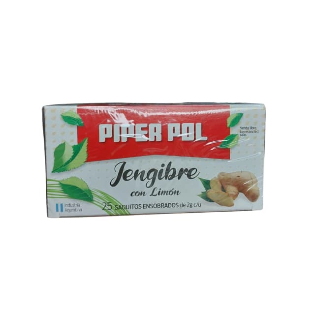 Te de jengibre piper pol