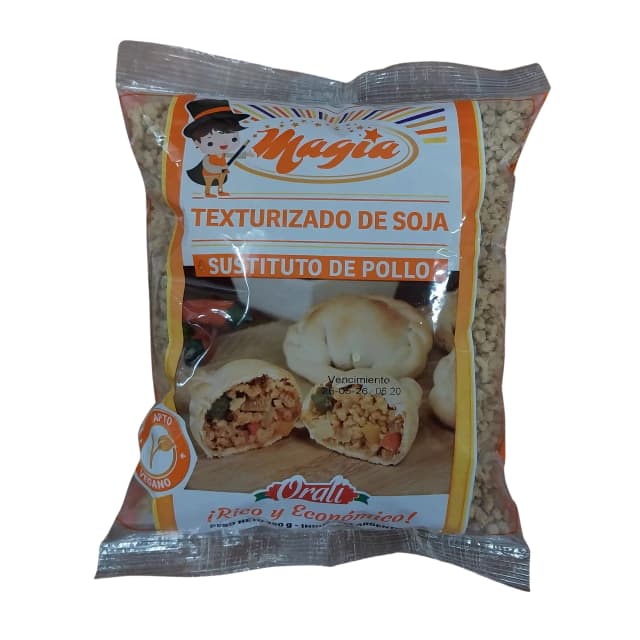 Texturizado de soja sabor pollo x250 gr Orali