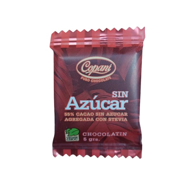 Chocolatina Copani sin azúcar x5gr