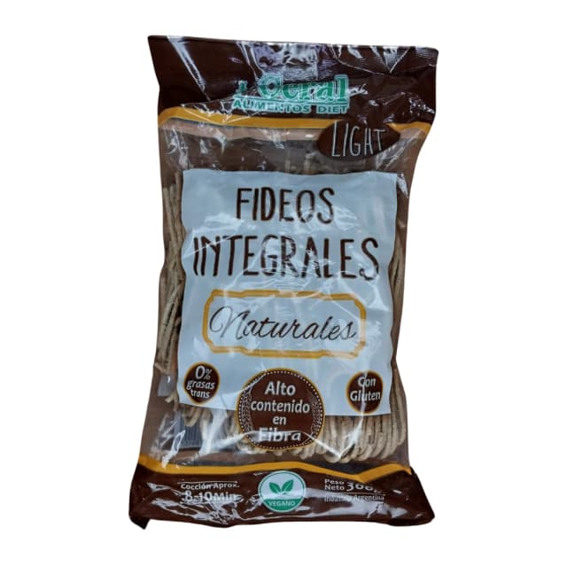 Fideos integrales naturales ceral