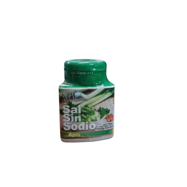 Sal sin sodio sabor apio x70gr Argendiet