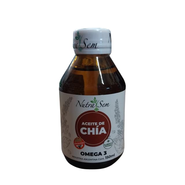 Aceite de chía de 150 ml Nutrasem