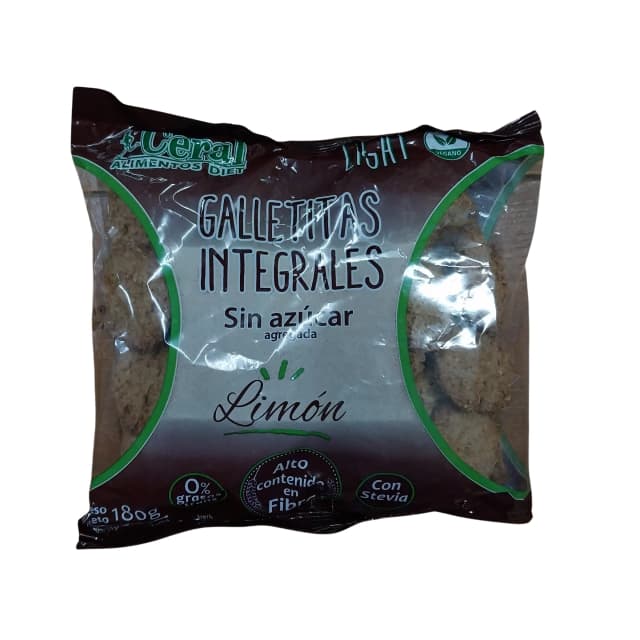 Galletitas integrales de limón sin azúcar Ceral