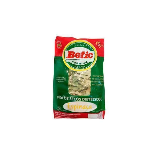 Fideos nido espinaca Betic