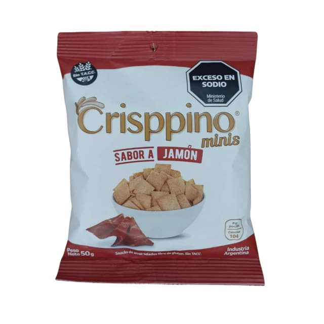 Mini arrocitos sabor jamon Crisppino