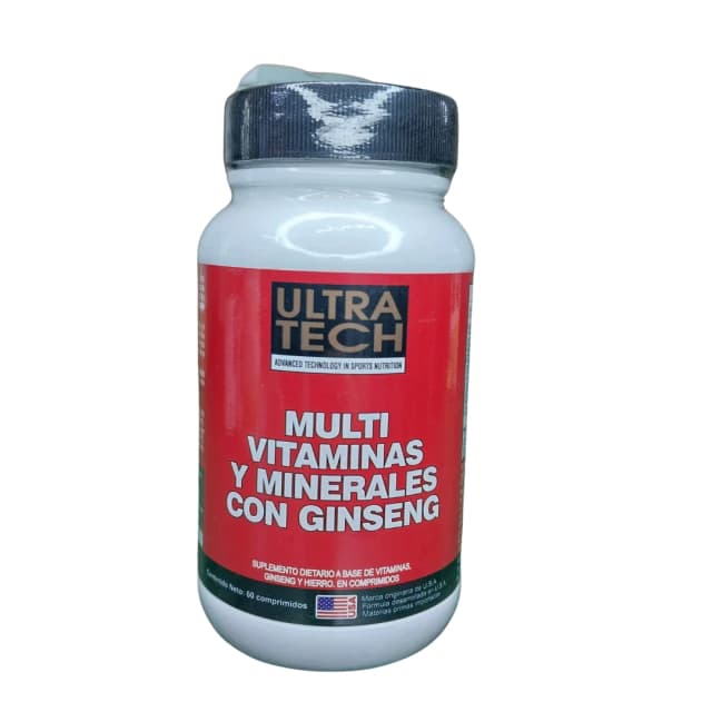 Multivitaminas y minerales ultratech