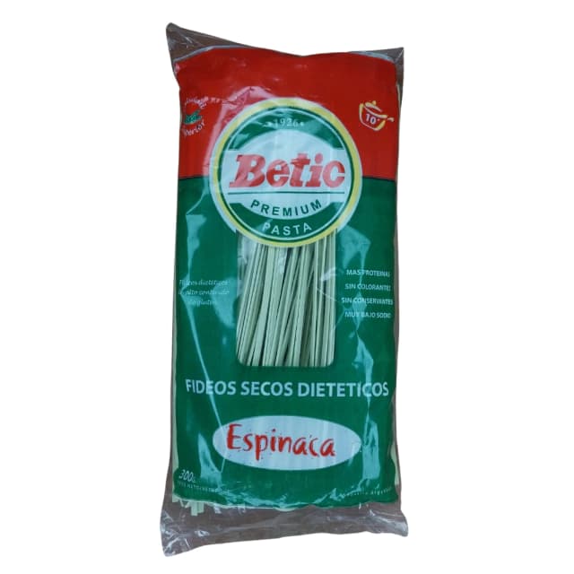 Fideos espinaca betic