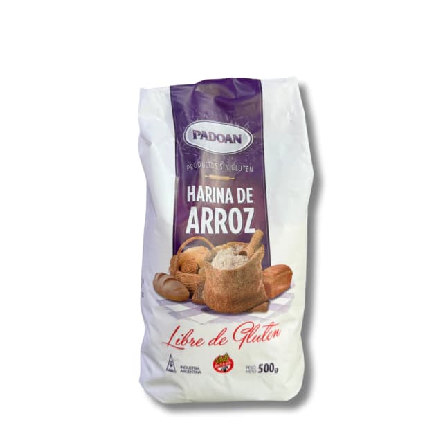 Harina de arroz x500 gr Padoan