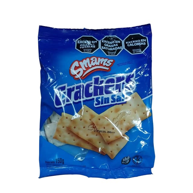 Crackers sin sal Smams