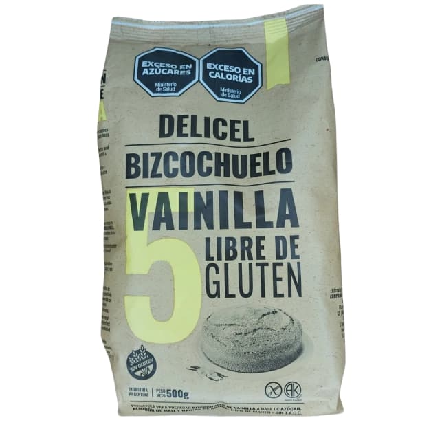 Premezcla de bizcochuelo de vainilla Delicel