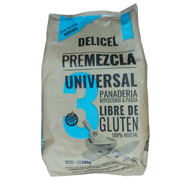 Premezcla universal Delicel